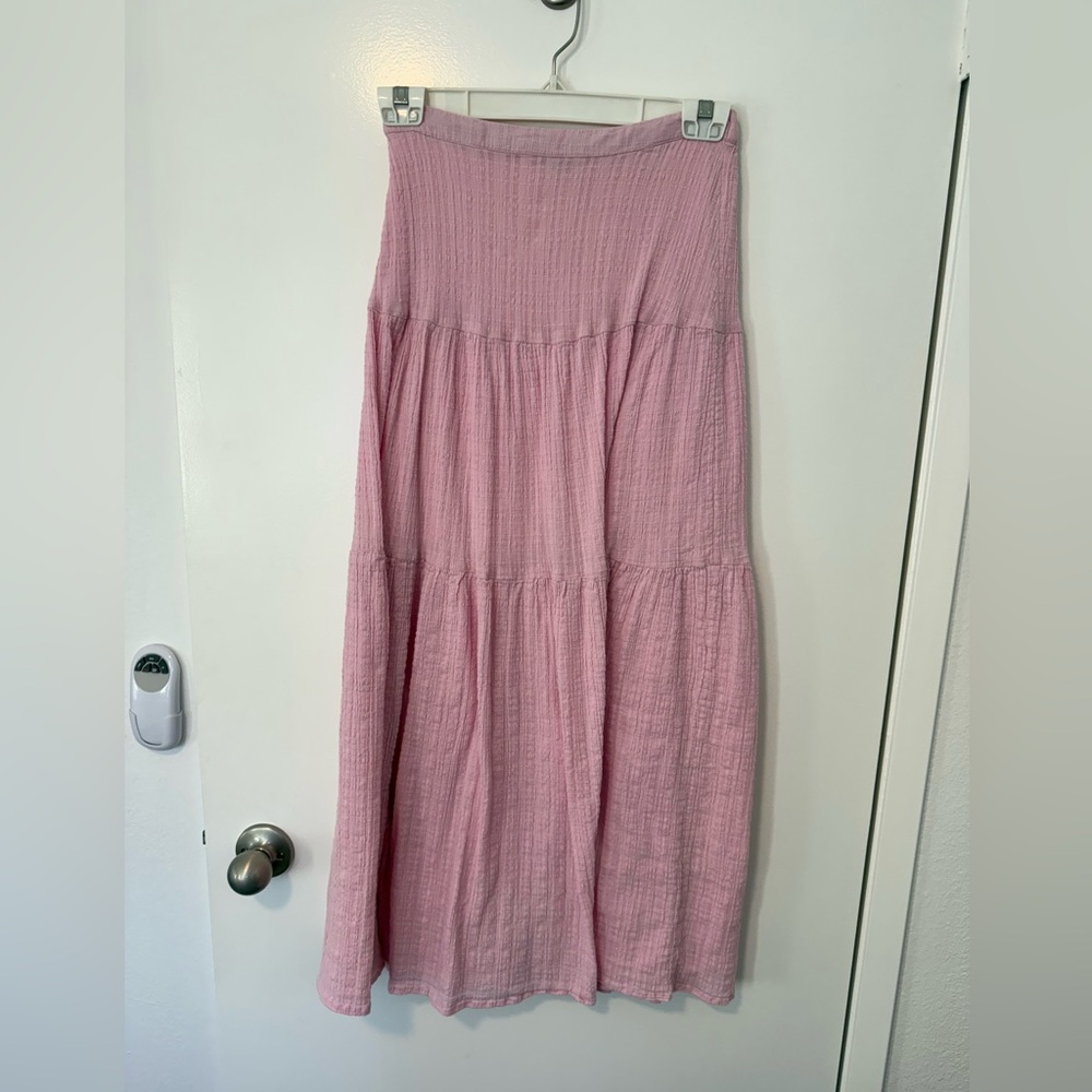 Billabong Light Pink Maxi Skirt